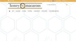 Desktop Screenshot of honeybsmacarons.com