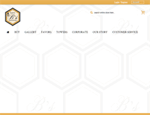 Tablet Screenshot of honeybsmacarons.com